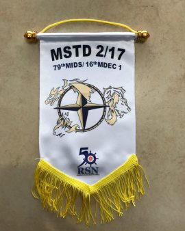 Printing and Mechine Embroidery Banner With Hanging loop