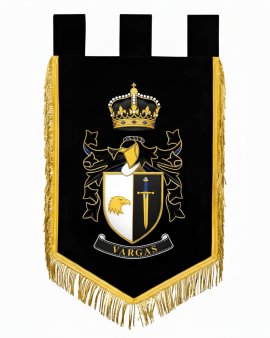 Family crest coat of arms Banner