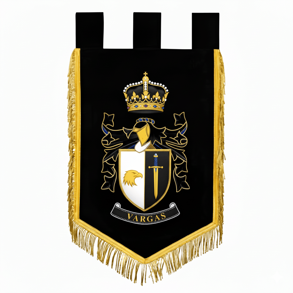 Family crest coat of arms Banner